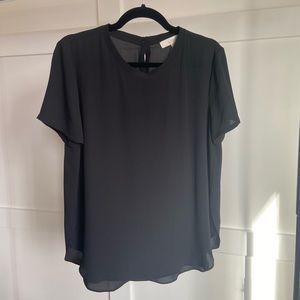 LOFT sheer top